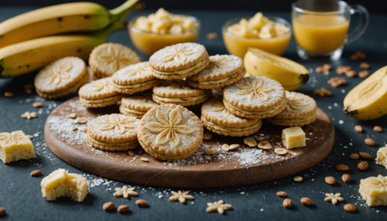 Recette facile de biscuits à la banane et flocons d’avoine sains